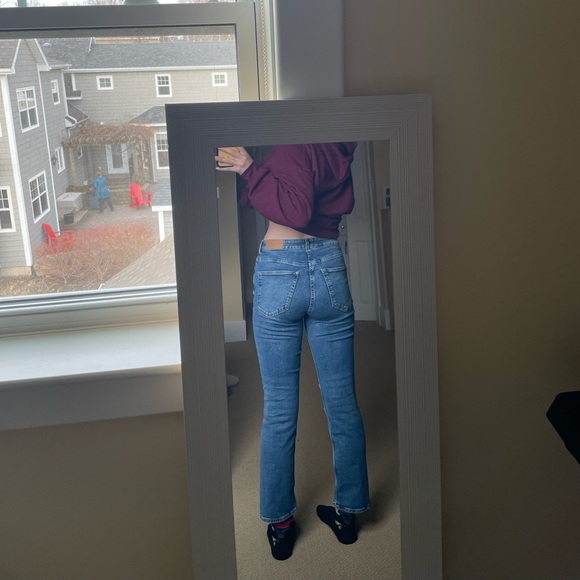 Straight high waisted jeans from H&M, size 4 - Picture 5 of 6